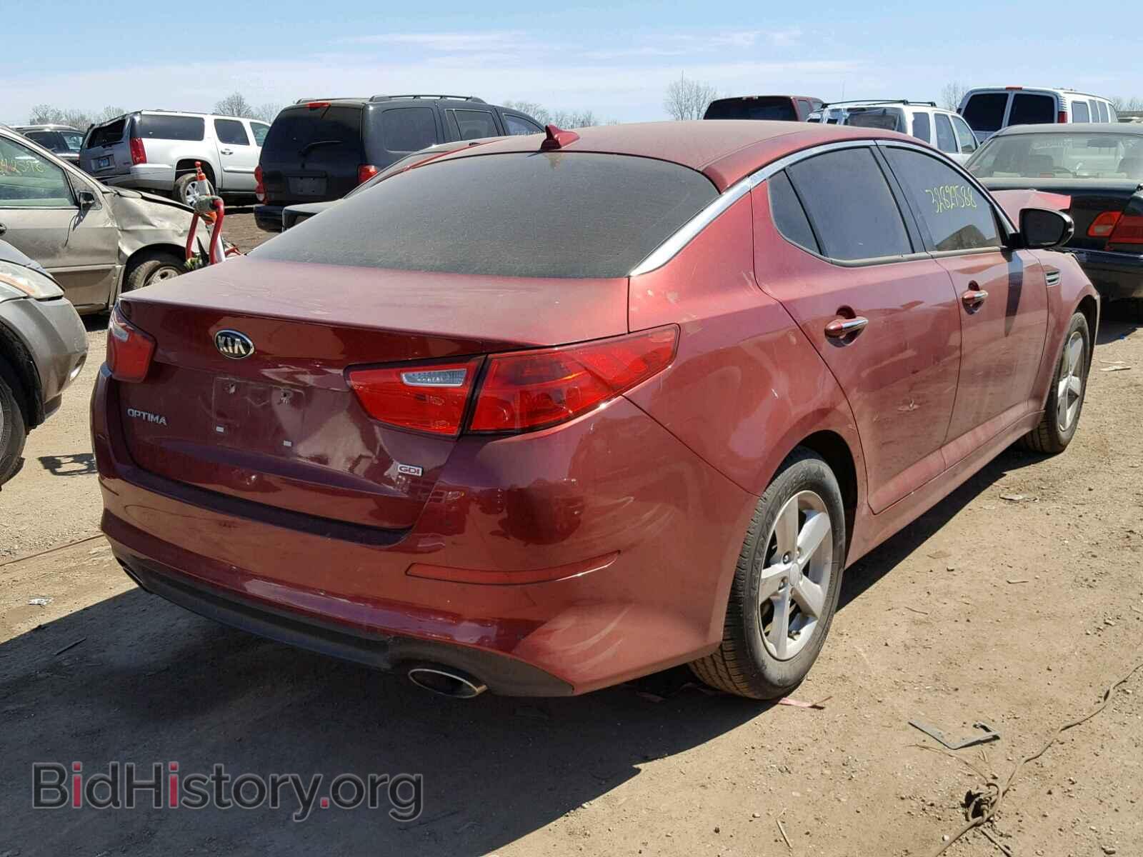 2014 KIA OPTIMA - VIN: 5XXGM4A73EG336866 - Фото 4