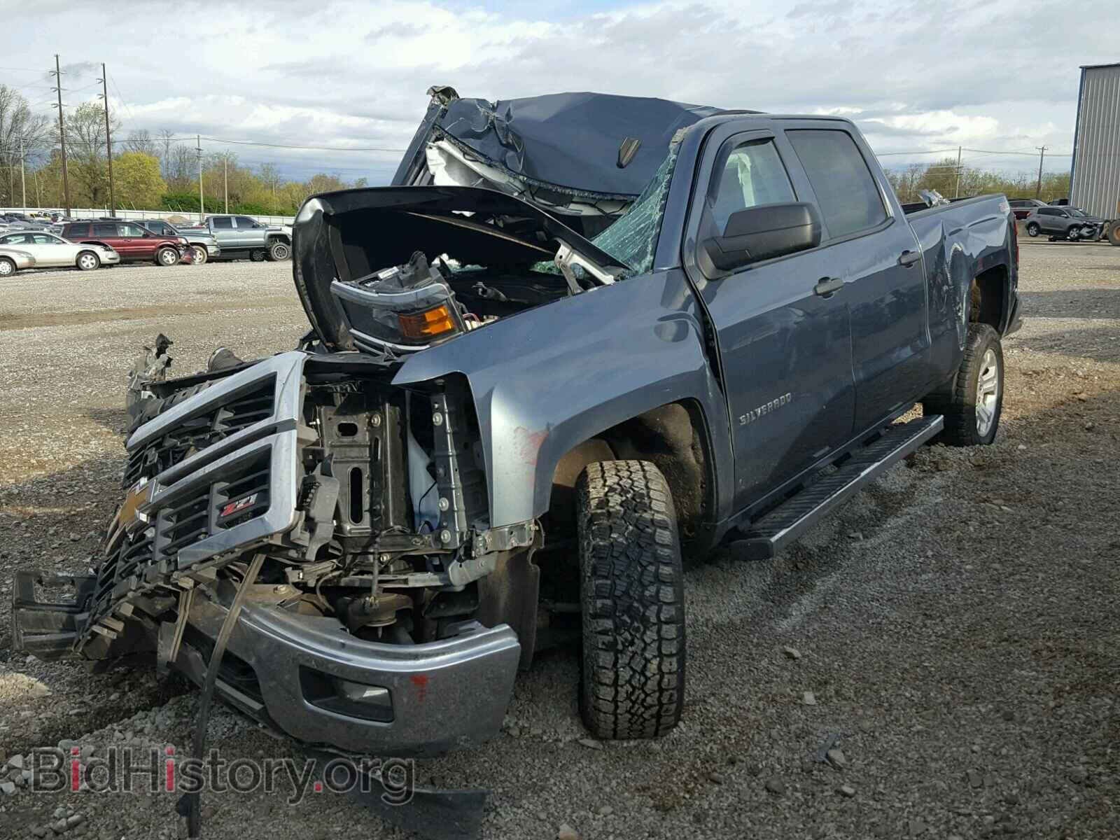 2014 CHEVROLET SILVERADO - VIN: 3GCUKREC1EG257254 - Фото 2