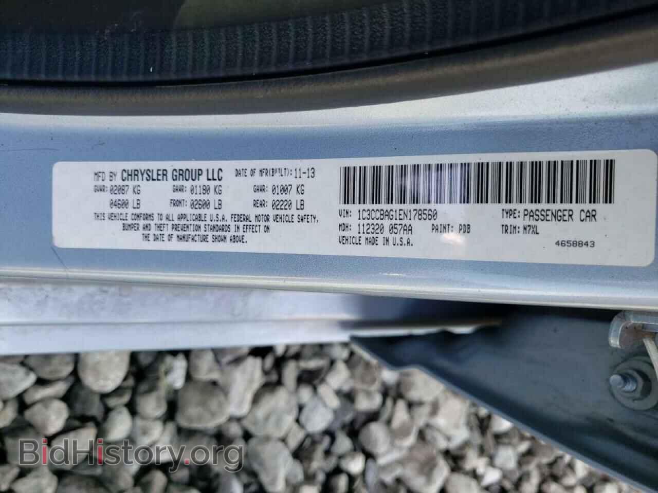 2014 CHRYSLER 200 - VIN: 1C3CCBAG1EN178560 - Фото 10