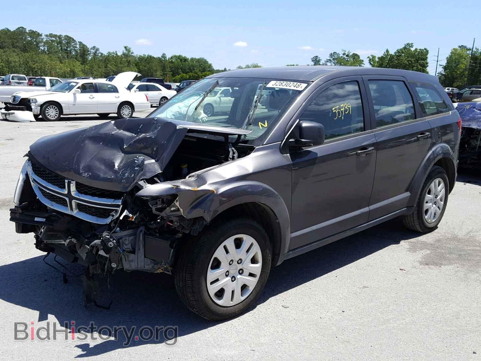 2014 DODGE JOURNEY - VIN: 3C4PDCAB2ET280891 - Фото 2