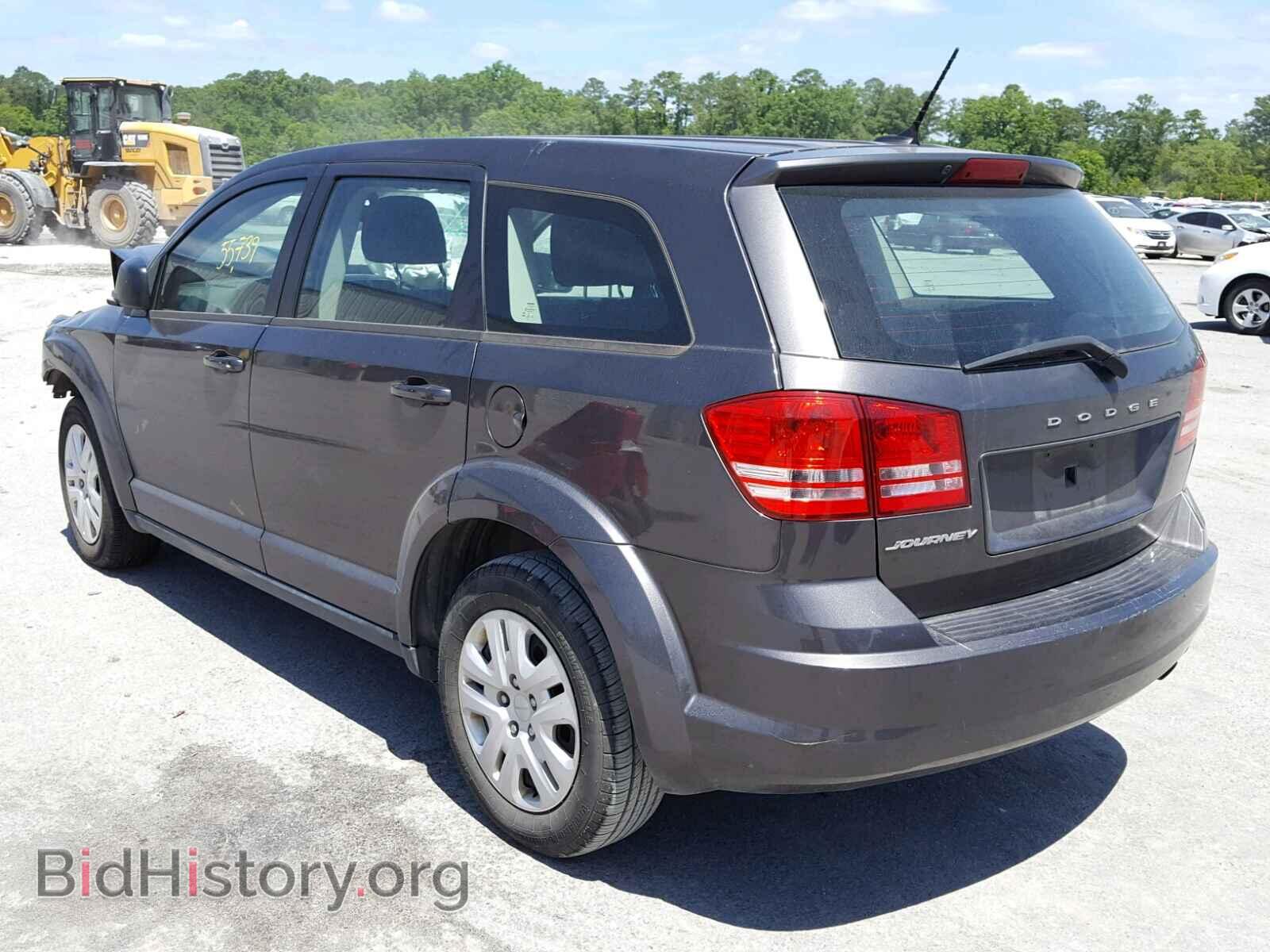 2014 DODGE JOURNEY - VIN: 3C4PDCAB2ET280891 - Фото 3