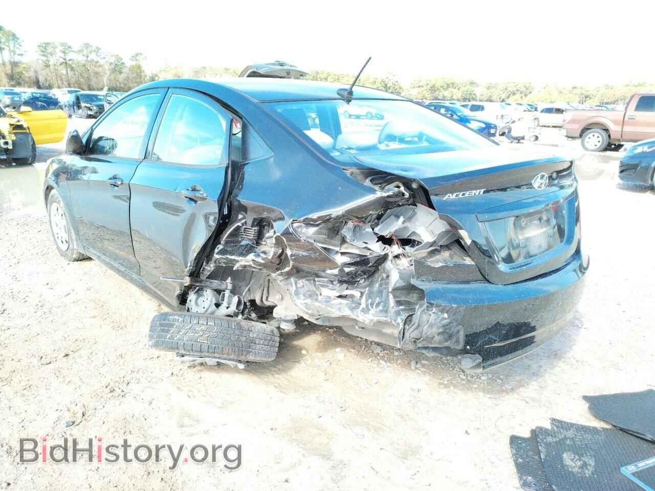 2013 HYUNDAI ACCENT - VIN: KMHCT4AE1DU580455 - Фото 3