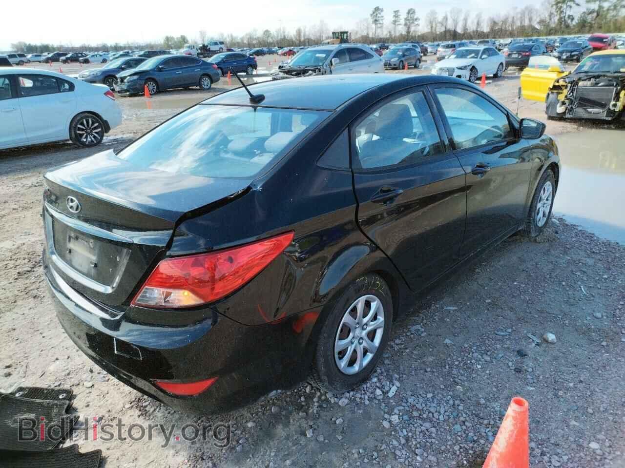 2013 HYUNDAI ACCENT - VIN: KMHCT4AE1DU580455 - Фото 4
