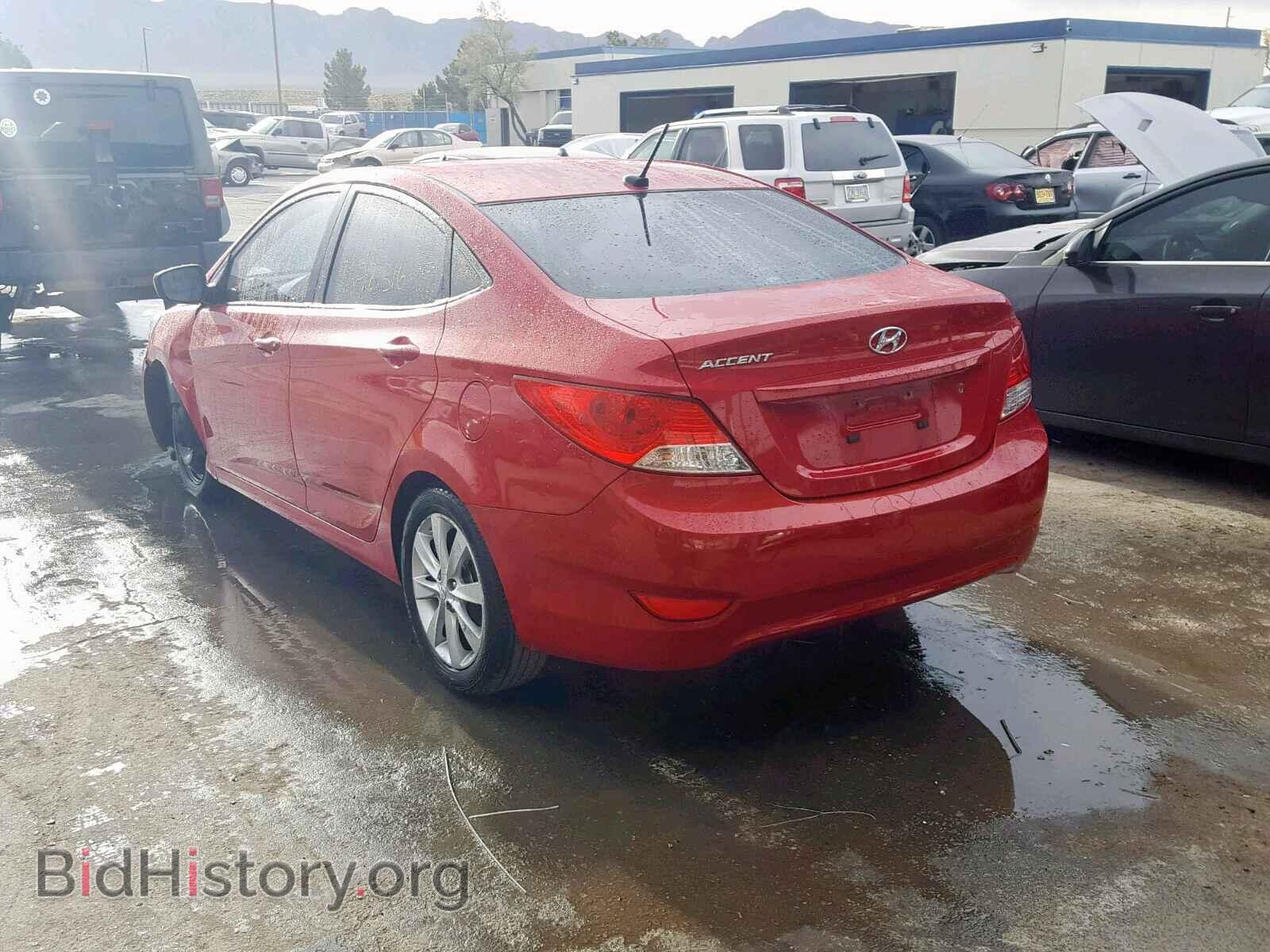2013 HYUNDAI ACCENT - VIN: KMHCU4AE6DU561803 - Фото 3