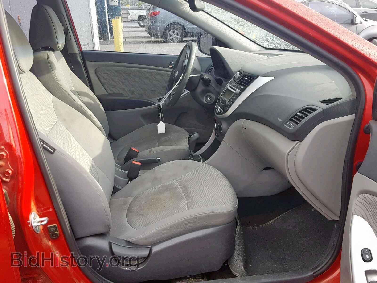 2013 HYUNDAI ACCENT - VIN: KMHCU4AE6DU561803 - Фото 5