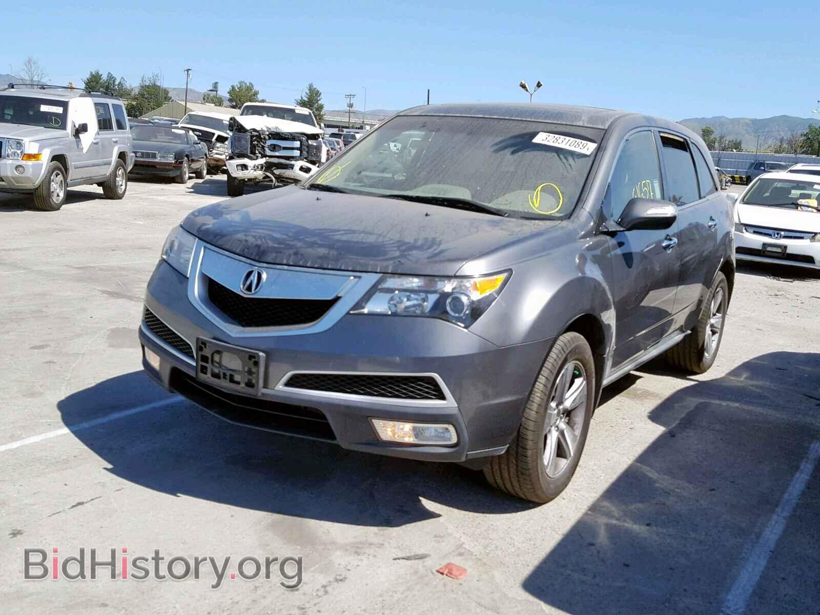 2012 ACURA MDX - VIN: 2HNYD2H32CH510460 - Фото 2