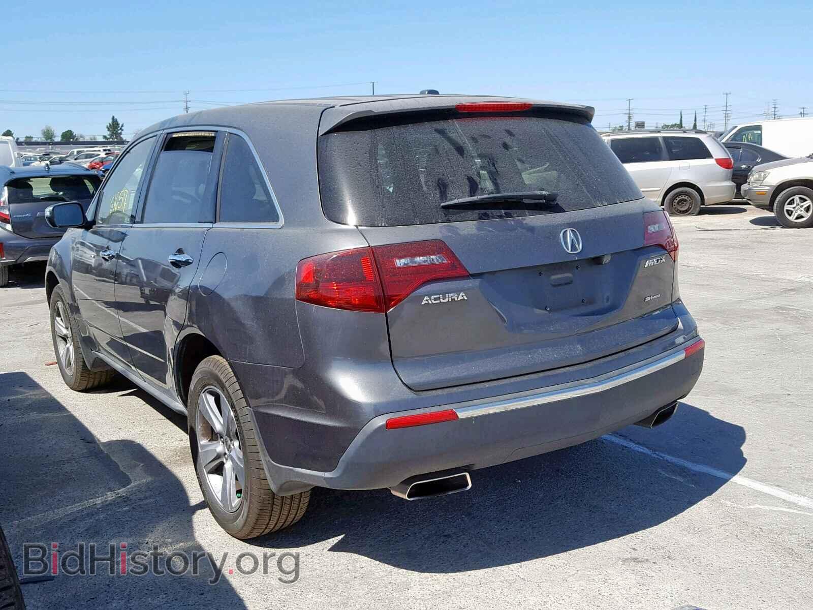 2012 ACURA MDX - VIN: 2HNYD2H32CH510460 - Фото 3