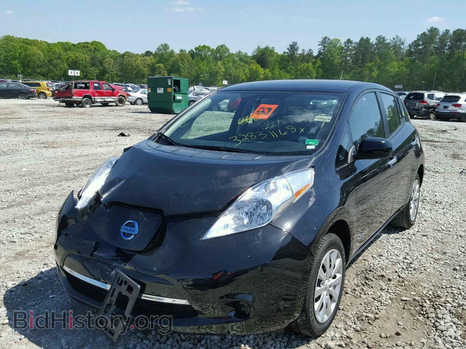 2015 NISSAN LEAF - VIN: 1N4AZ0CP9FC328100 - Фото 2
