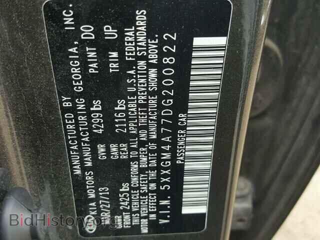 2013 KIA OPTIMA - VIN: 5XXGM4A77DG200822 - Фото 10