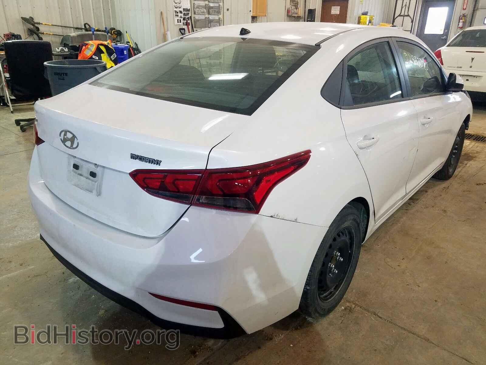 2019 HYUNDAI ACCENT - VIN: 3KPC24A31KE066803 - Фото 4