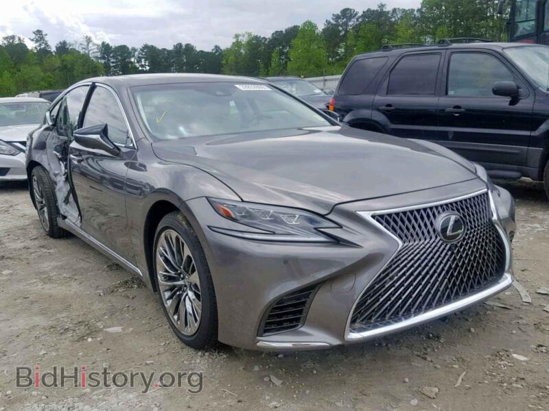 2018 Lexus LS 500 (VIN JTHB51FF2J5004131) — photo 1 of 10, Copart, damage: side