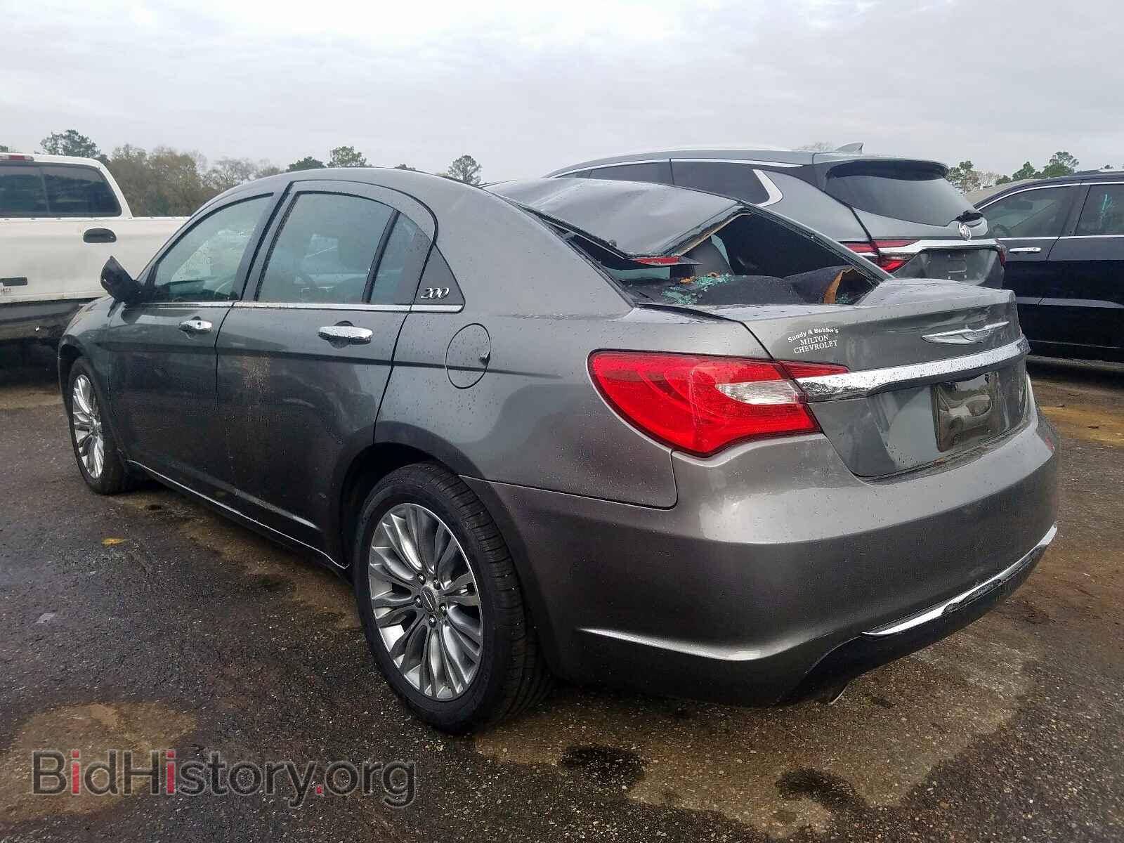 2012 CHRYSLER 200 - VIN: 1C3CCBCG5CN307409 - Фото 3