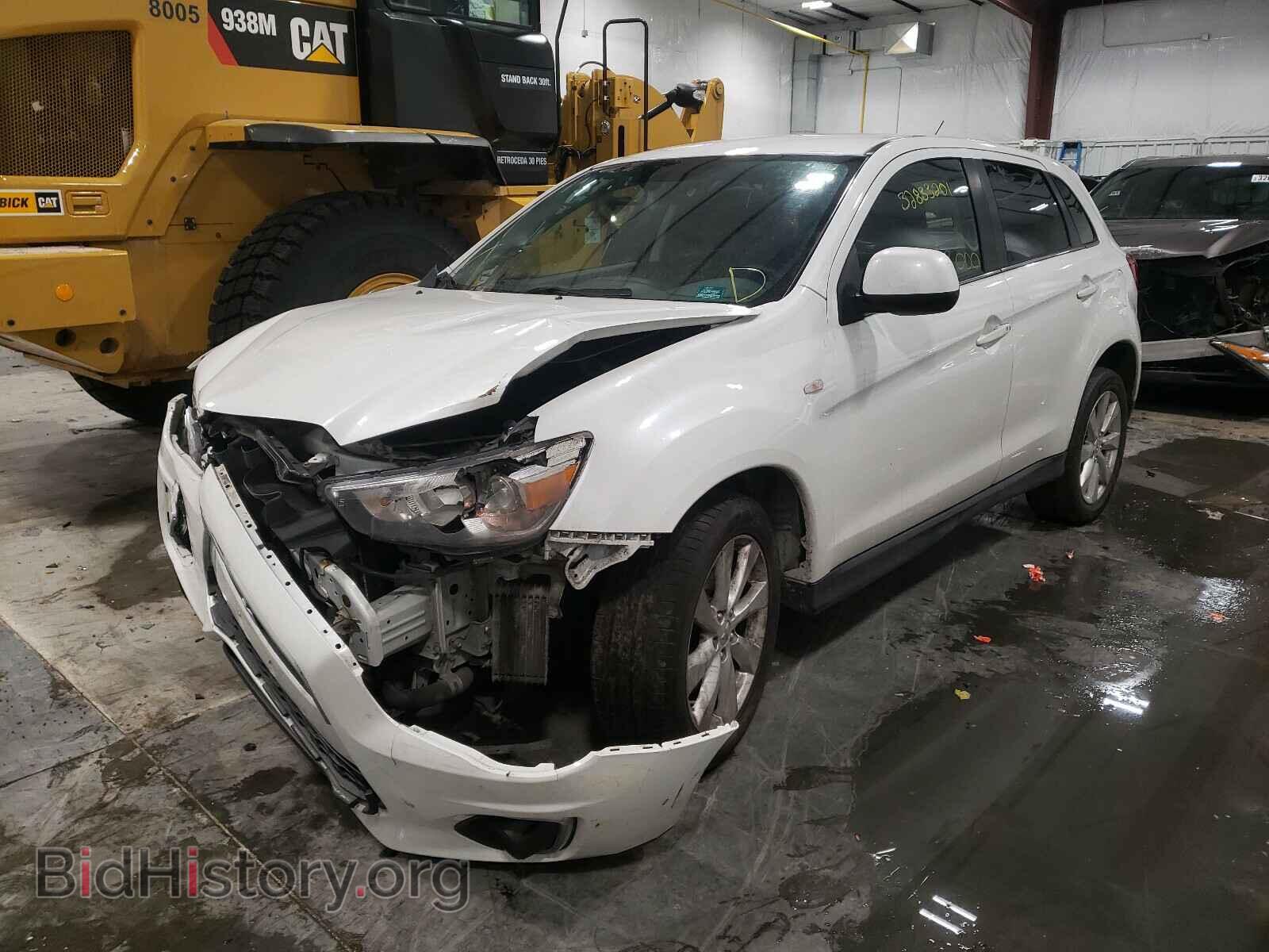 2014 MITSUBISHI OUTLANDER - VIN: 4A4AP4AU0EE023936 - Фото 2