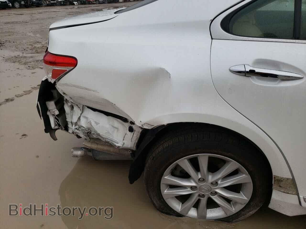 2011 LEXUS ES350 - VIN: JTHBK1EG3B2444395 - Фото 9