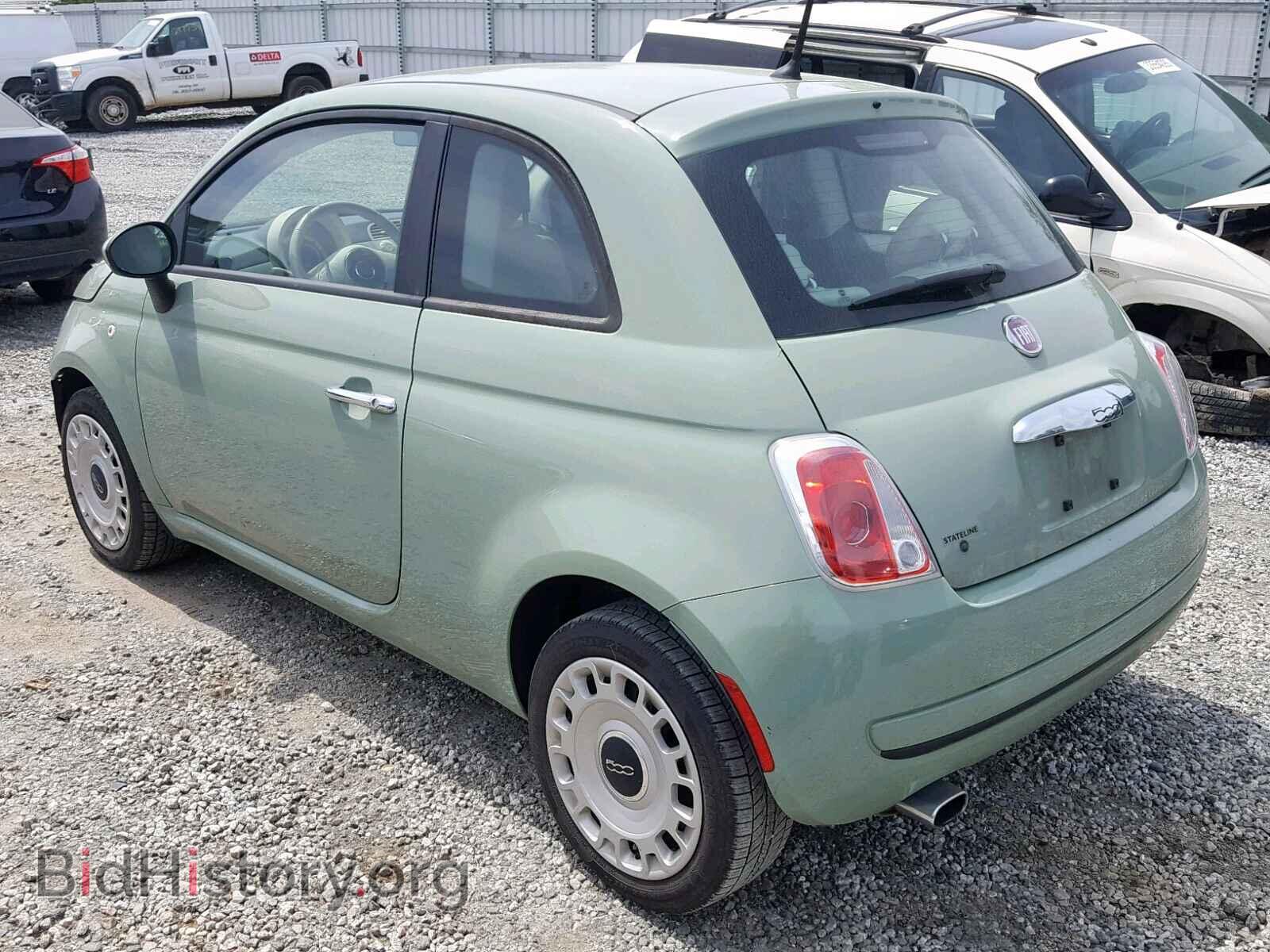 2012 FIAT 500 - VIN: 3C3CFFAR0CT265069 - Фото 3