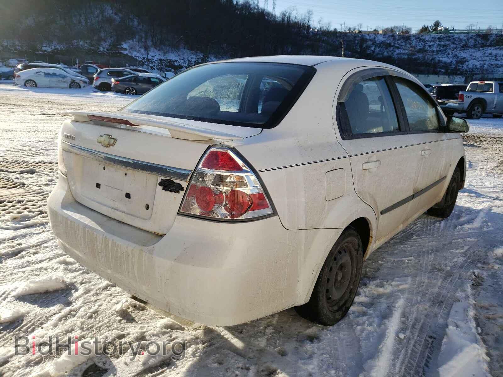 2009 CHEVROLET AVEO - VIN: KL1TD56E09B615187 - Фото 4