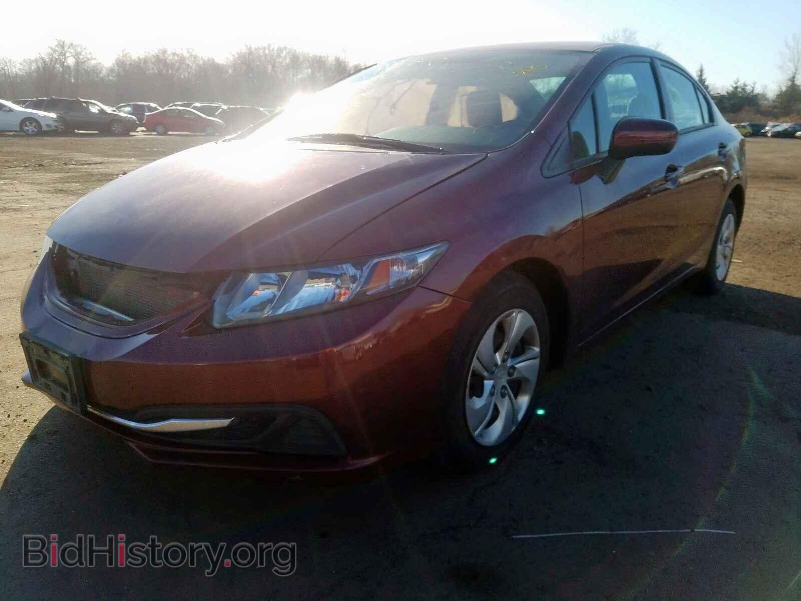 2014 HONDA CIVIC - VIN: 2HGFB2F59EH510550 - Фото 2