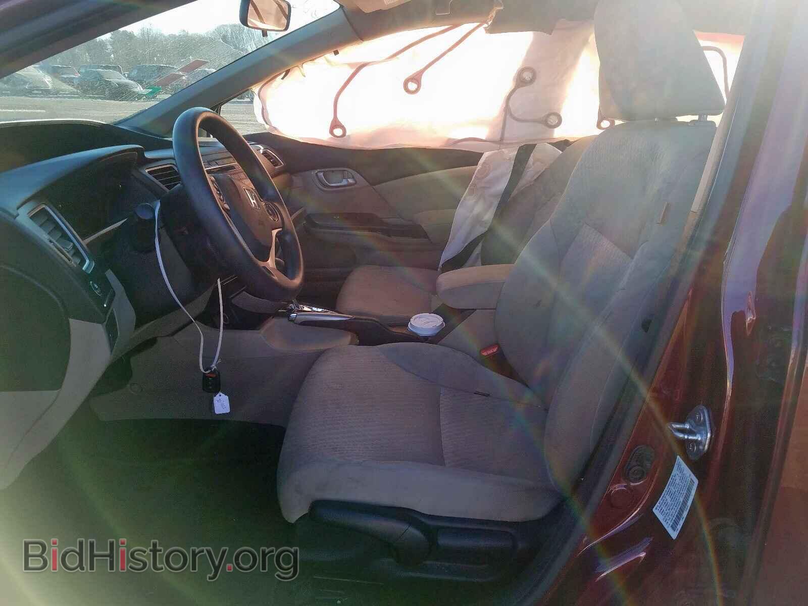2014 HONDA CIVIC - VIN: 2HGFB2F59EH510550 - Фото 5