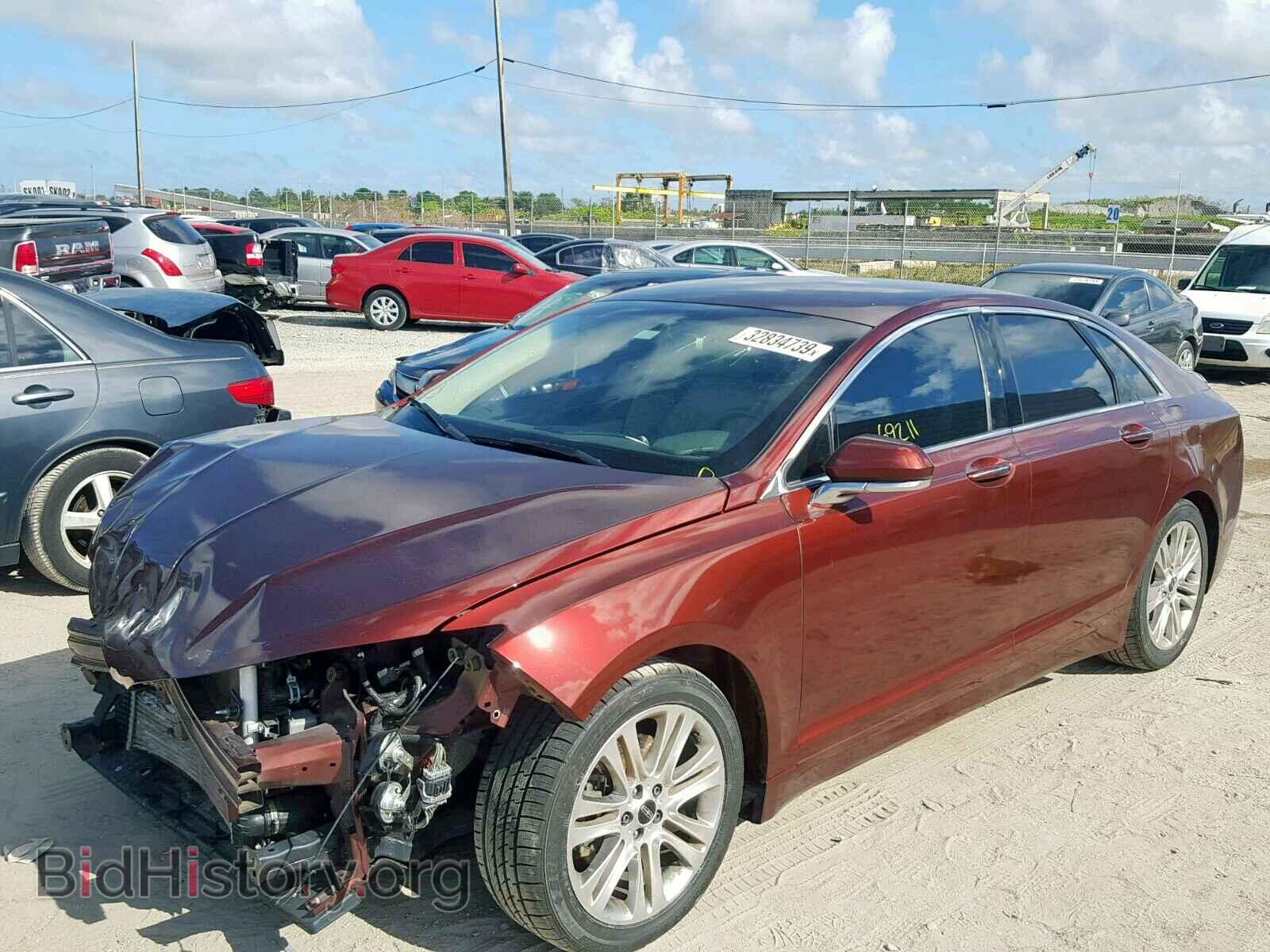 2015 LINCOLN MKZ - VIN: 3LN6L2J97FR607981 - Фото 2