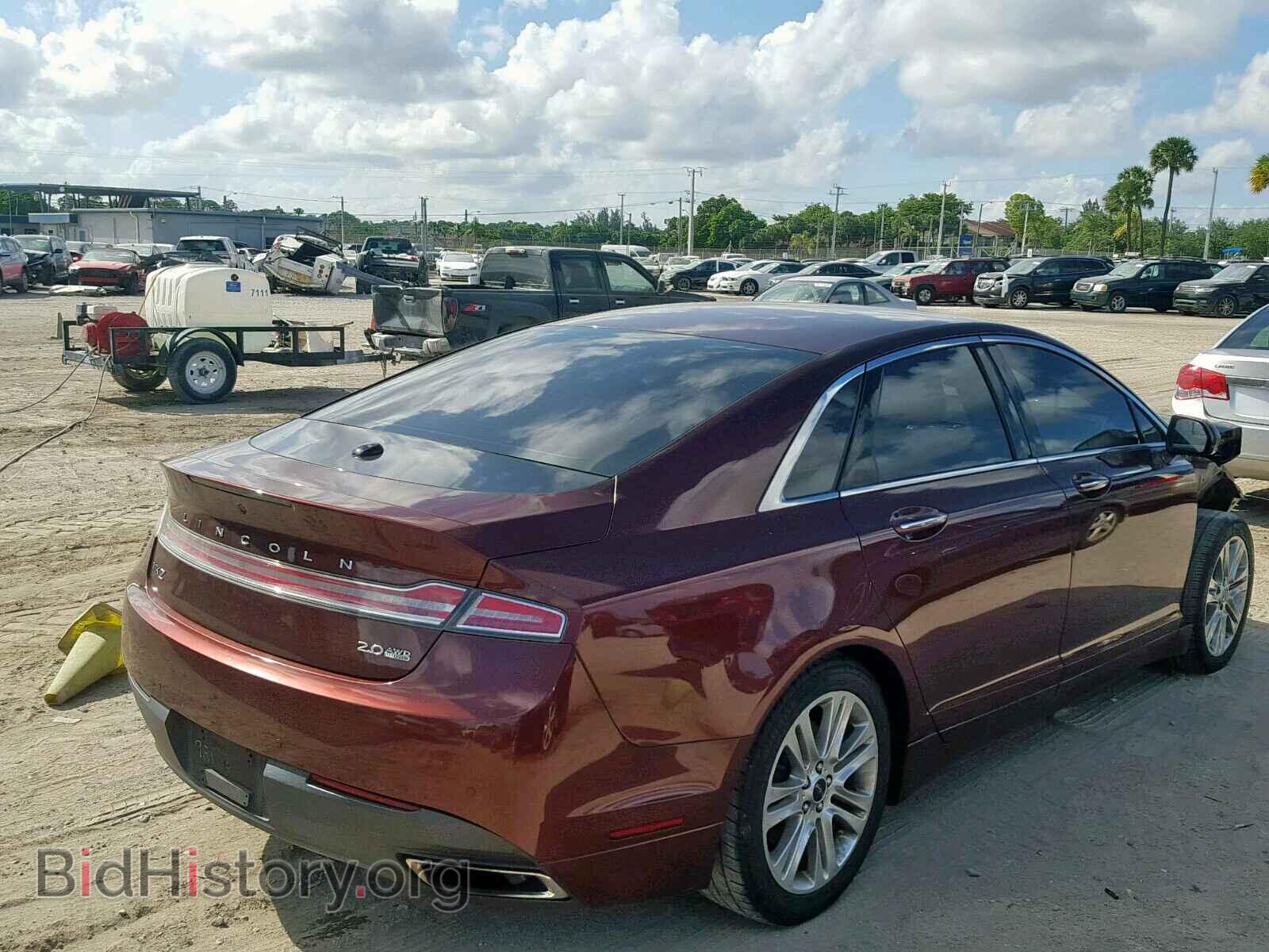 2015 LINCOLN MKZ - VIN: 3LN6L2J97FR607981 - Фото 4