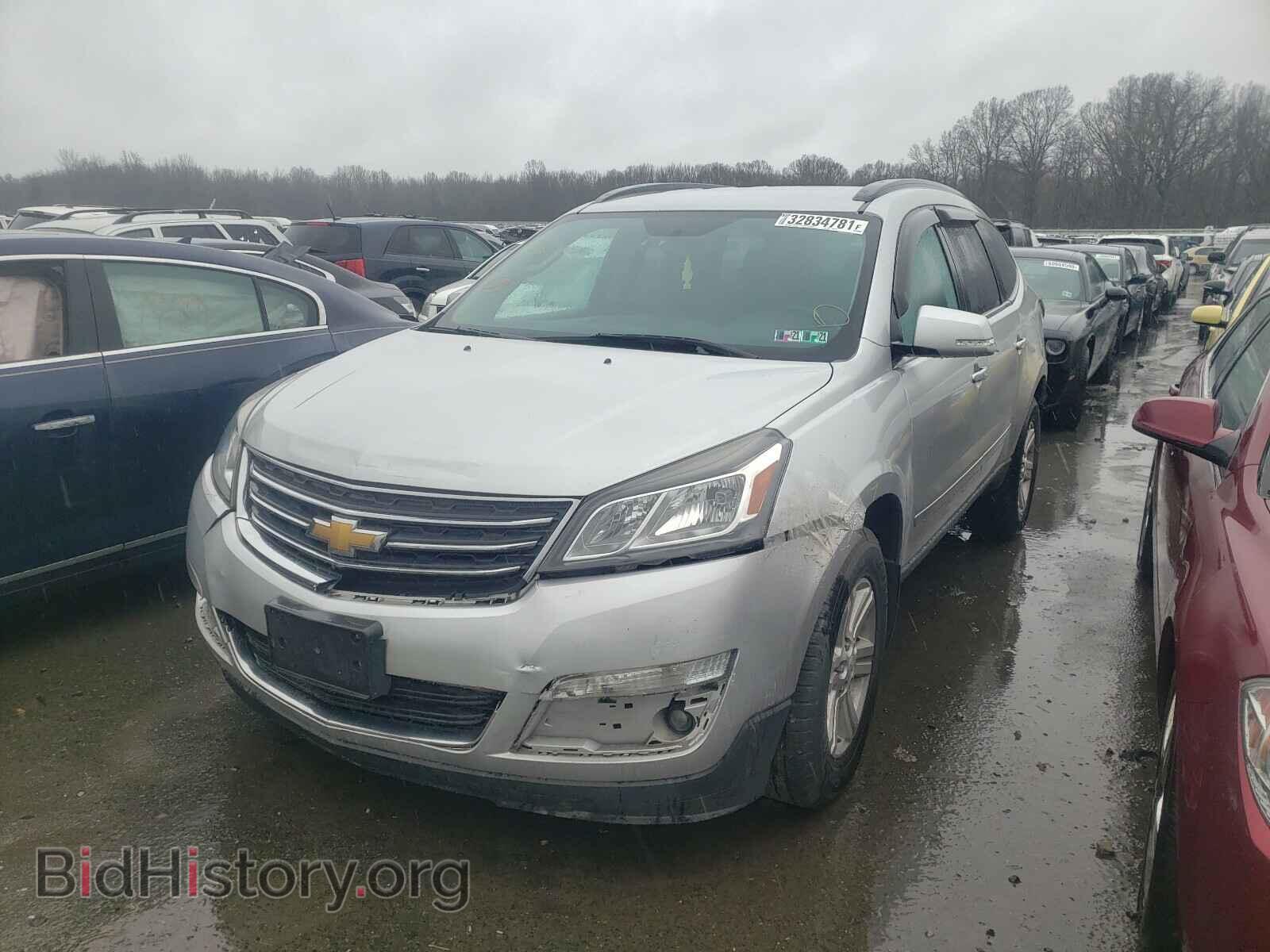 2014 CHEVROLET TRAVERSE - VIN: 1GNKVHKD9EJ310441 - Фото 2