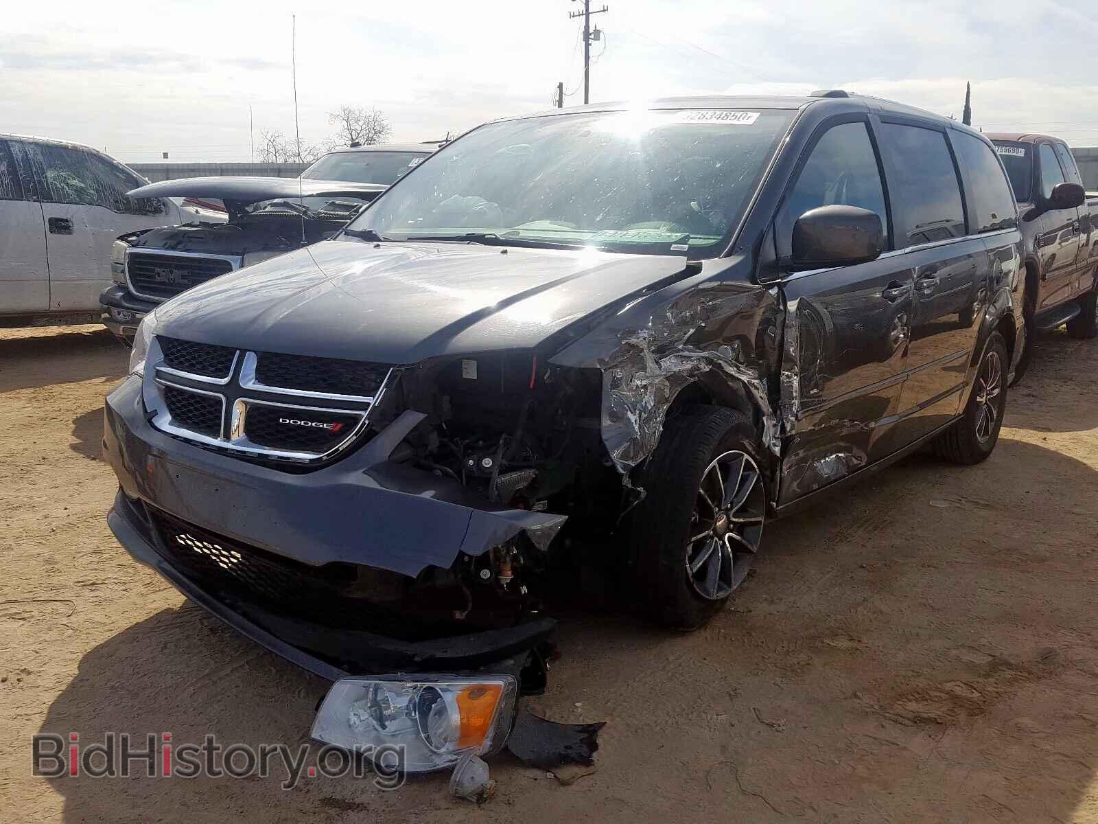 2017 DODGE CARAVAN - VIN: 2C4RDGCG9HR629626 - Фото 2