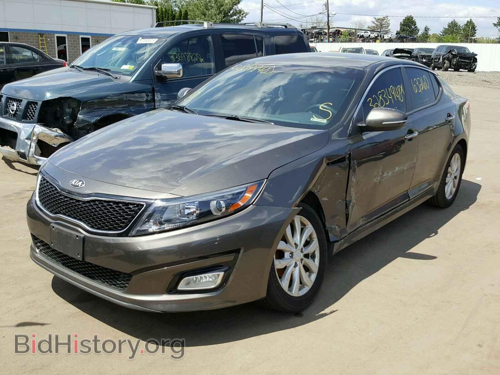 2014 KIA OPTIMA - VIN: 5XXGN4A71EG322428 - Фото 2