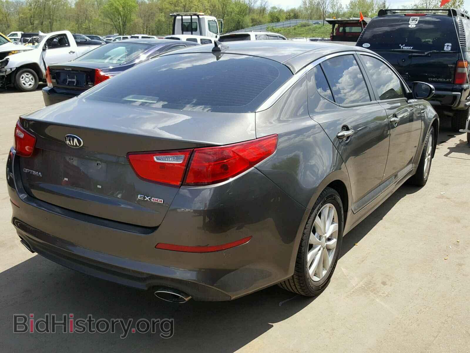 2014 KIA OPTIMA - VIN: 5XXGN4A71EG322428 - Фото 4