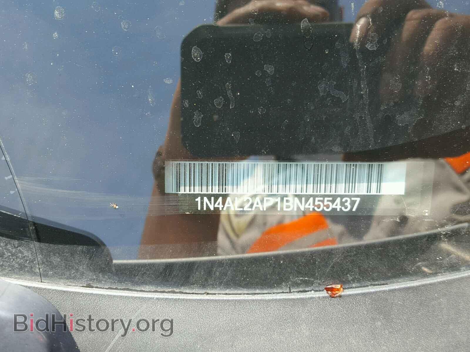 2011 NISSAN ALTIMA BAS - VIN: 1N4AL2AP1BN455437 - Фото 10
