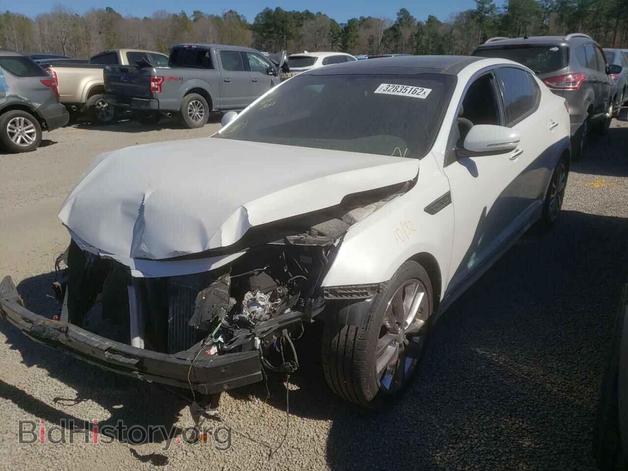 2015 KIA OPTIMA - VIN: 5XXGR4A67FG510190 - Фото 2