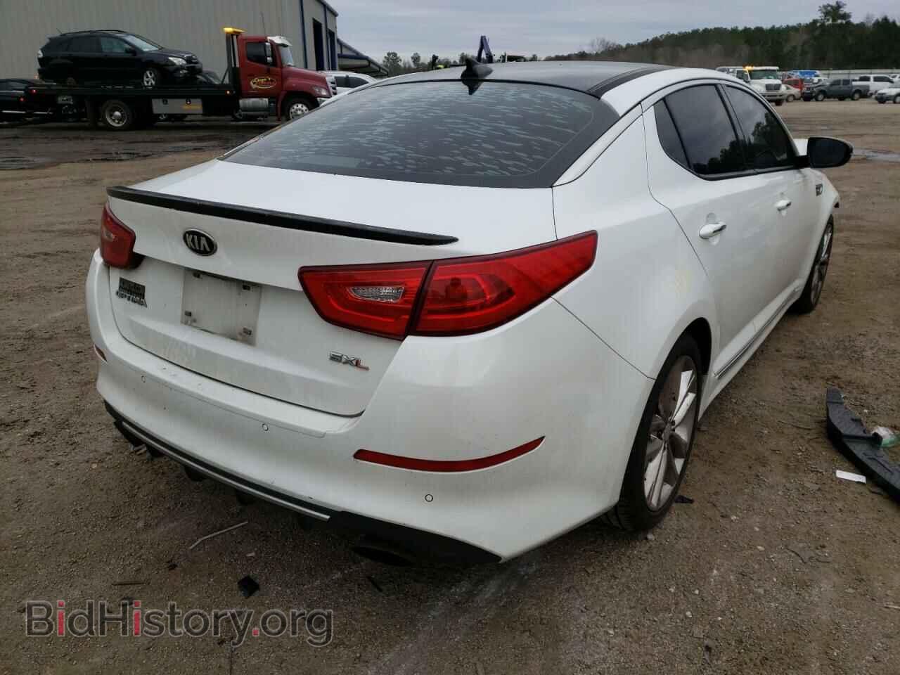 2015 KIA OPTIMA - VIN: 5XXGR4A67FG510190 - Фото 4