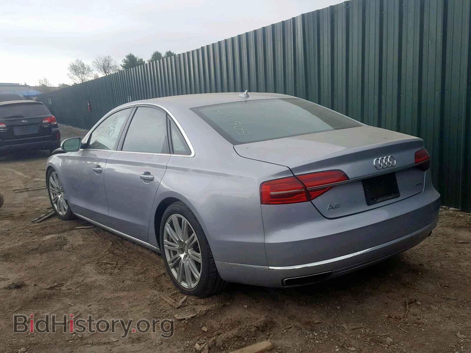2015 AUDI A8 - VIN: WAUJGAFD3FN021787 - Фото 3