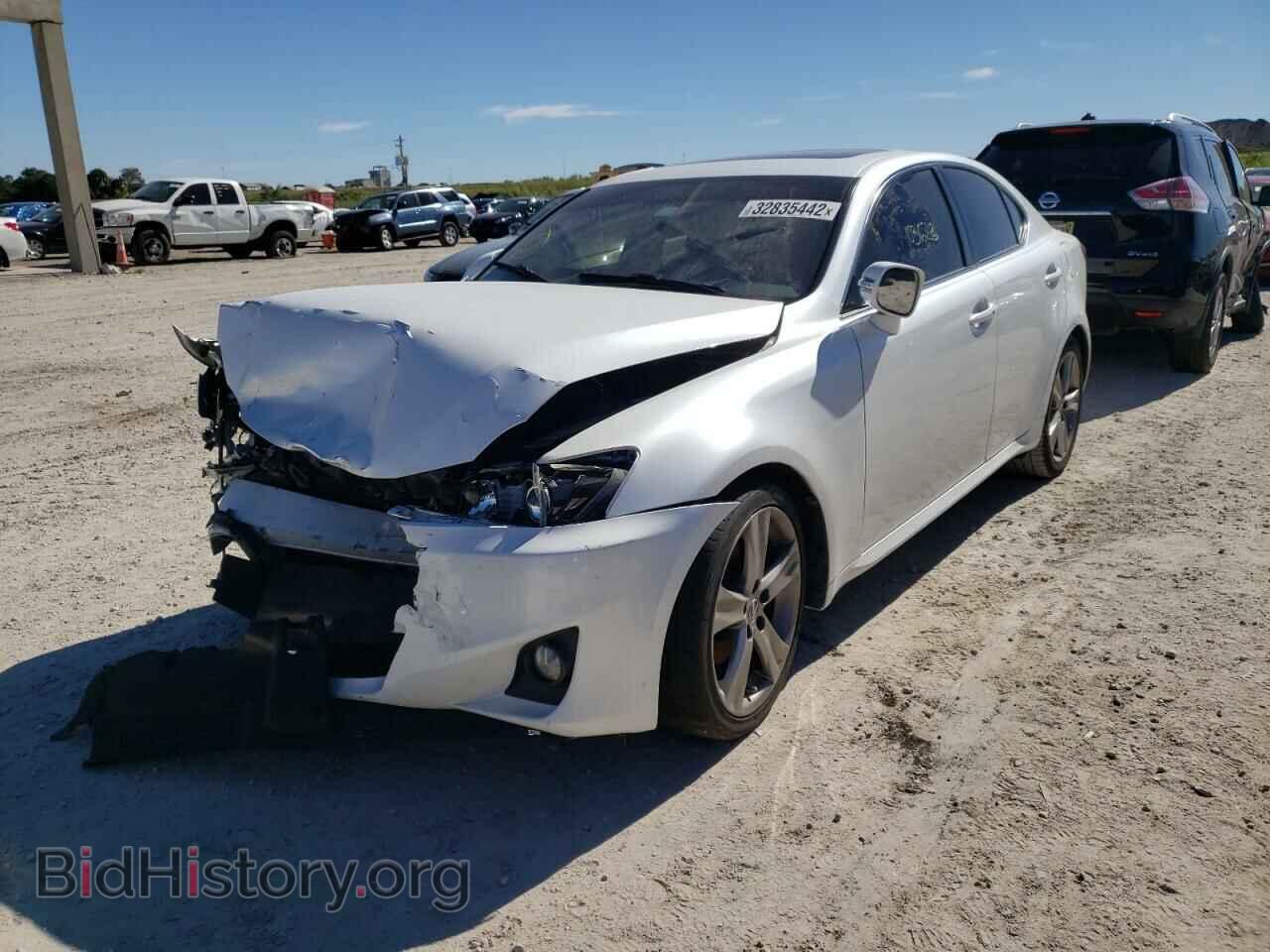 2012 LEXUS IS - VIN: JTHBF5C22C5165278 - Фото 2