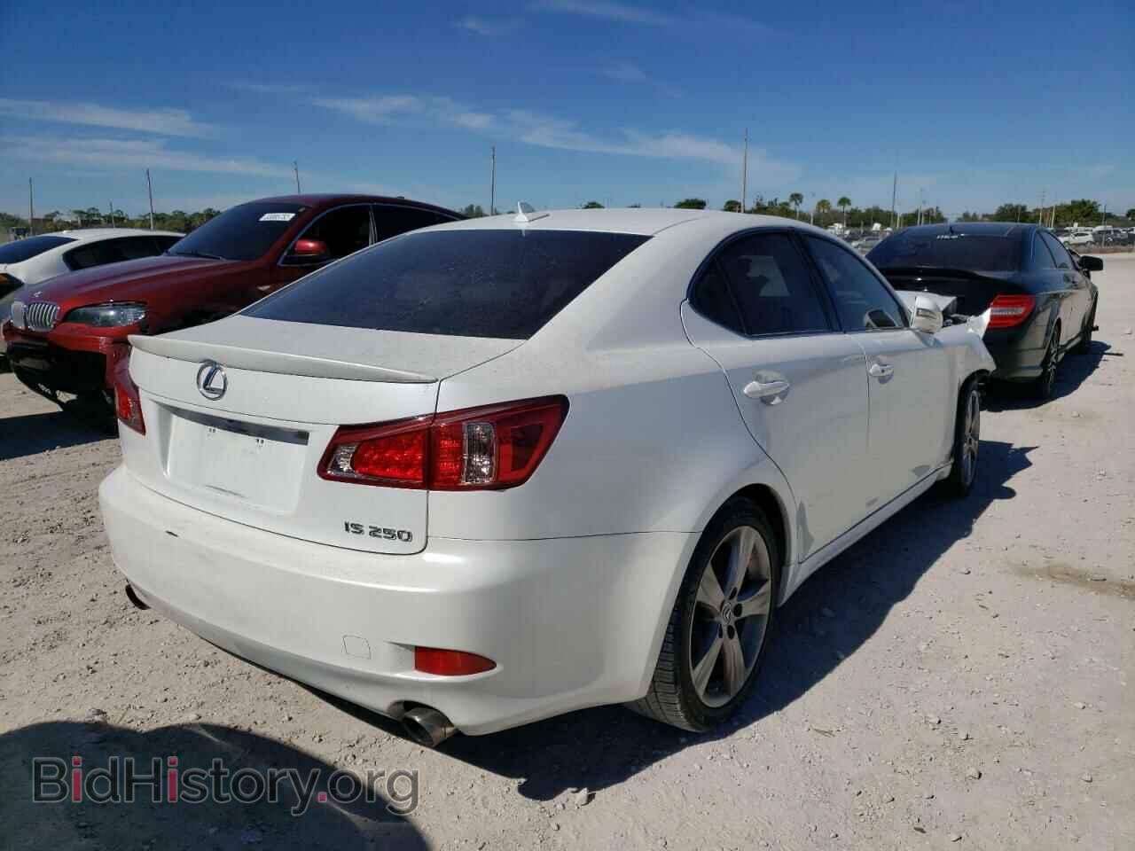 2012 LEXUS IS - VIN: JTHBF5C22C5165278 - Фото 4