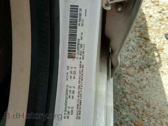2007 CHRYSLER SEBRING - VIN: 1C3LC66M57N657640 - Фото 9