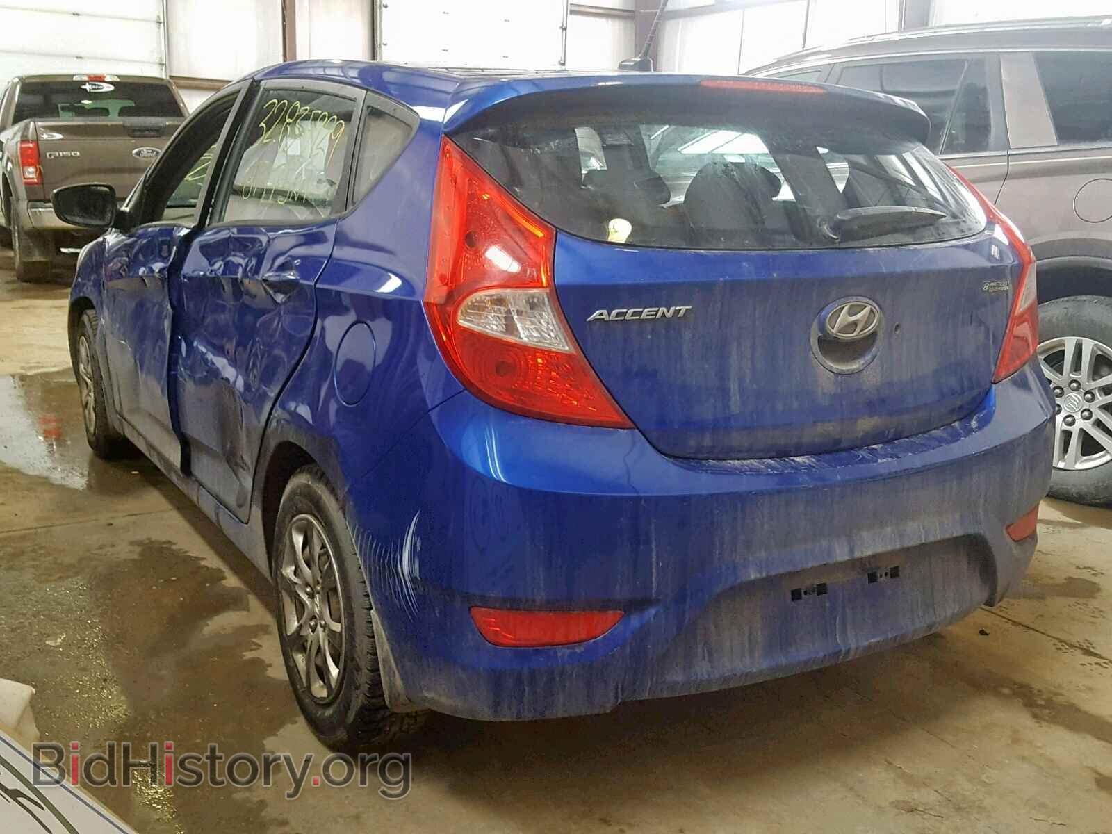 2013 HYUNDAI ACCENT - VIN: KMHCT5AE7DU125003 - Фото 3