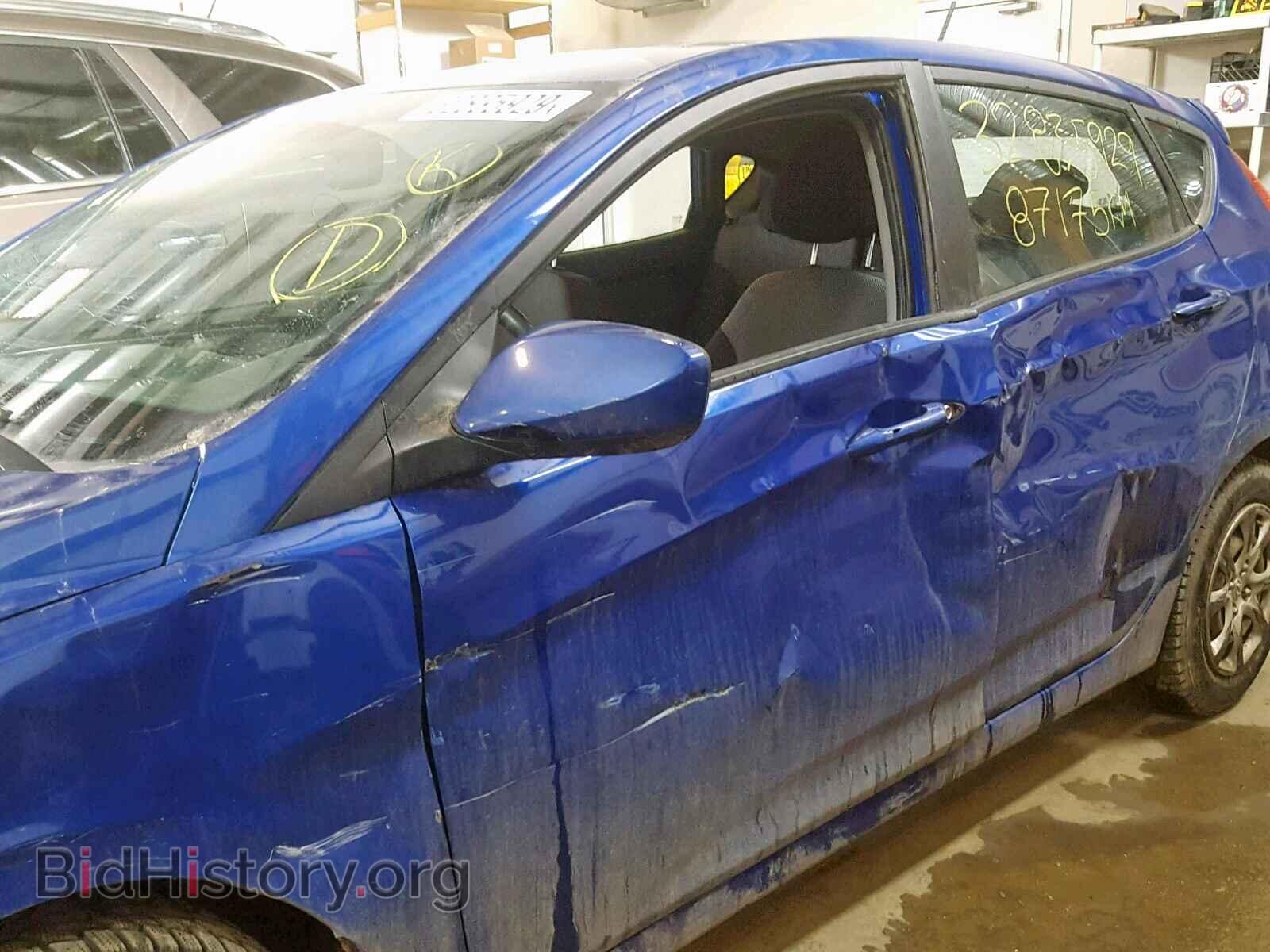 2013 HYUNDAI ACCENT - VIN: KMHCT5AE7DU125003 - Фото 9