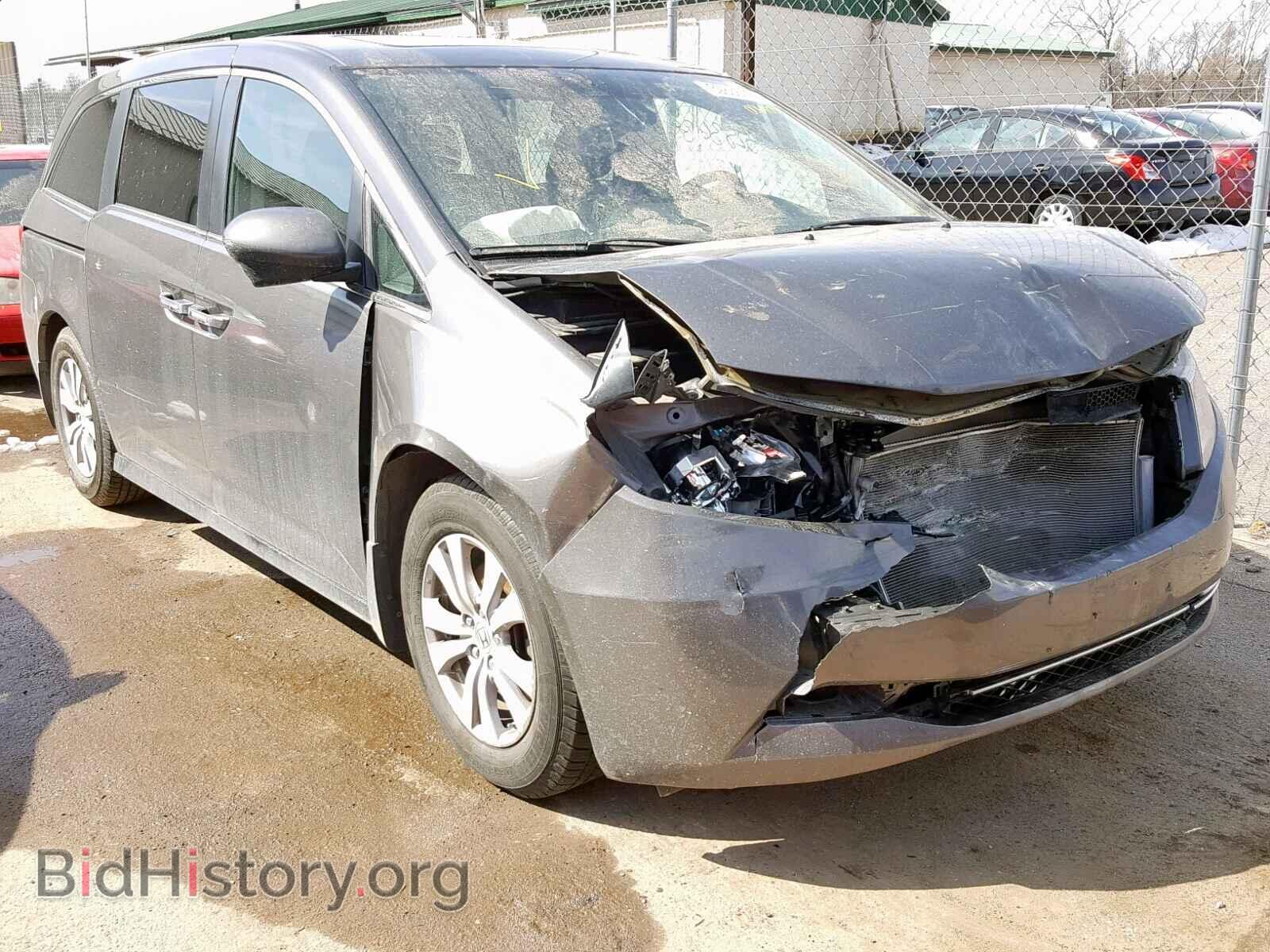 Фотография 5FNRL5H63EB006405 - HONDA ODYSSEY EX 2014