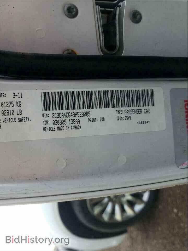 2011 CHRYSLER 300 - VIN: 2C3CA4CG4BH529089 - Фото 10