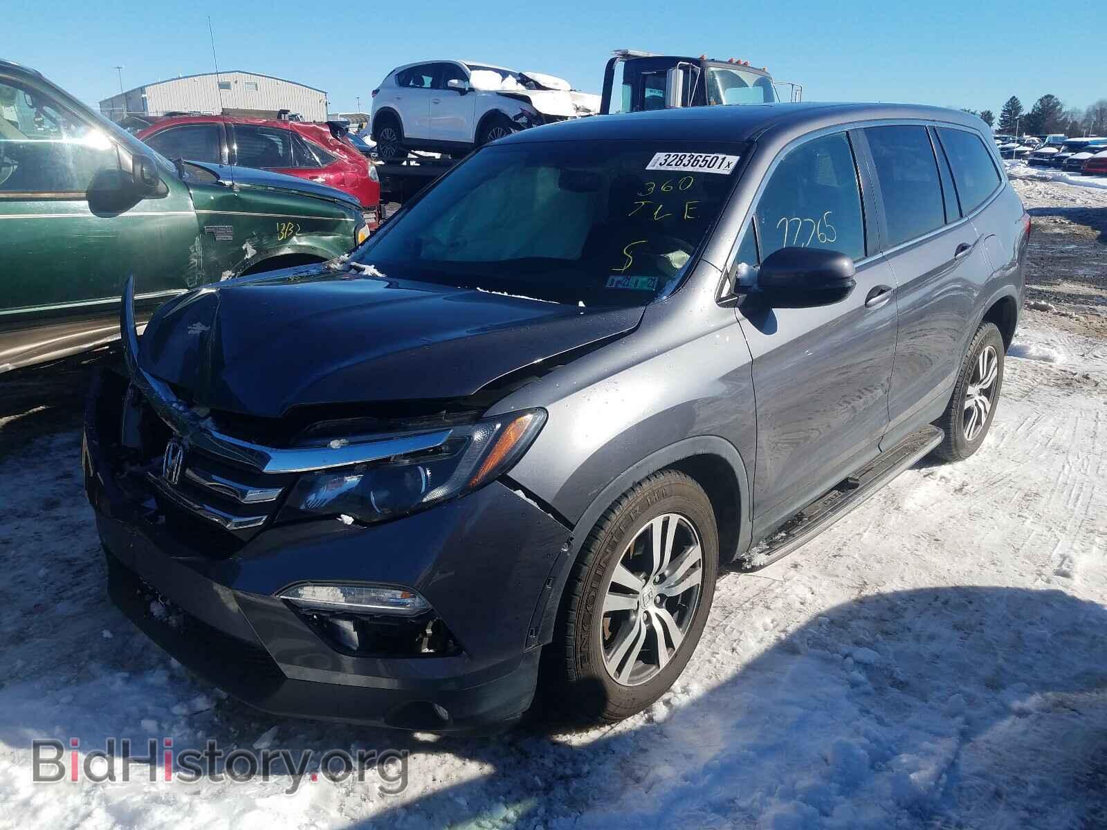 2016 HONDA PILOT - VIN: 5FNYF6H77GB092323 - Фото 2