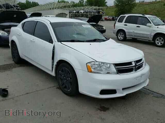 Photo 1C3CDZAB3CN220525 - DODGE AVENGER 2012