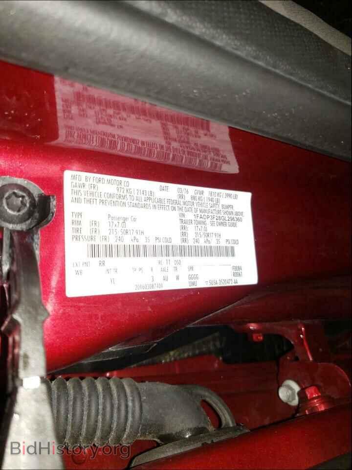 2016 FORD FOCUS - VIN: 1FADP3F28GL296360 - Photo 10