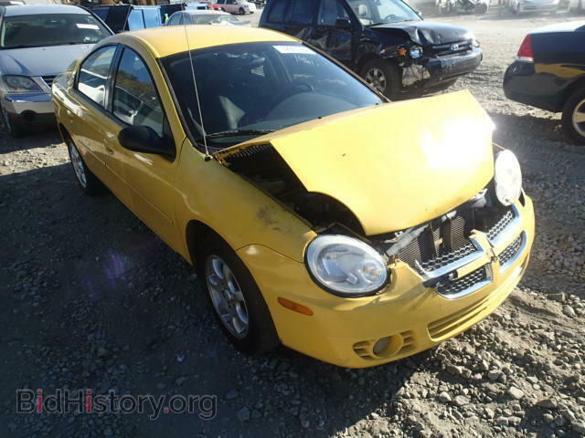Фотография 1B3ES56C74D602277 - DODGE NEON 2004