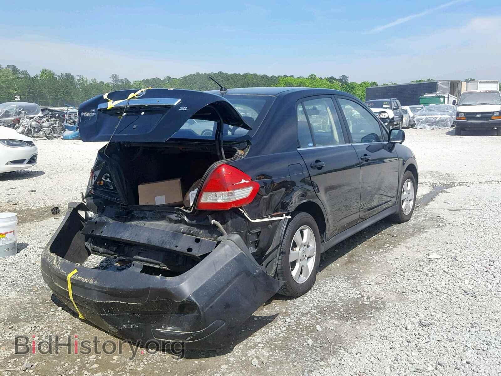 2007 NISSAN VERSA - VIN: 3N1BC11E97L400462 - Фото 4