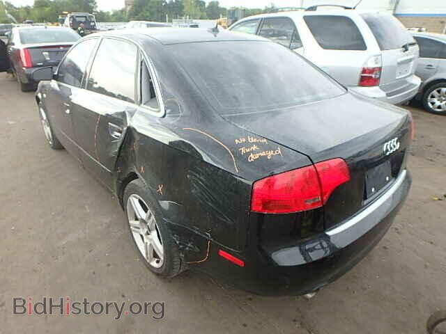 2007 AUDI A4 - VIN: WAUDF78E07A023174 - Фото 3