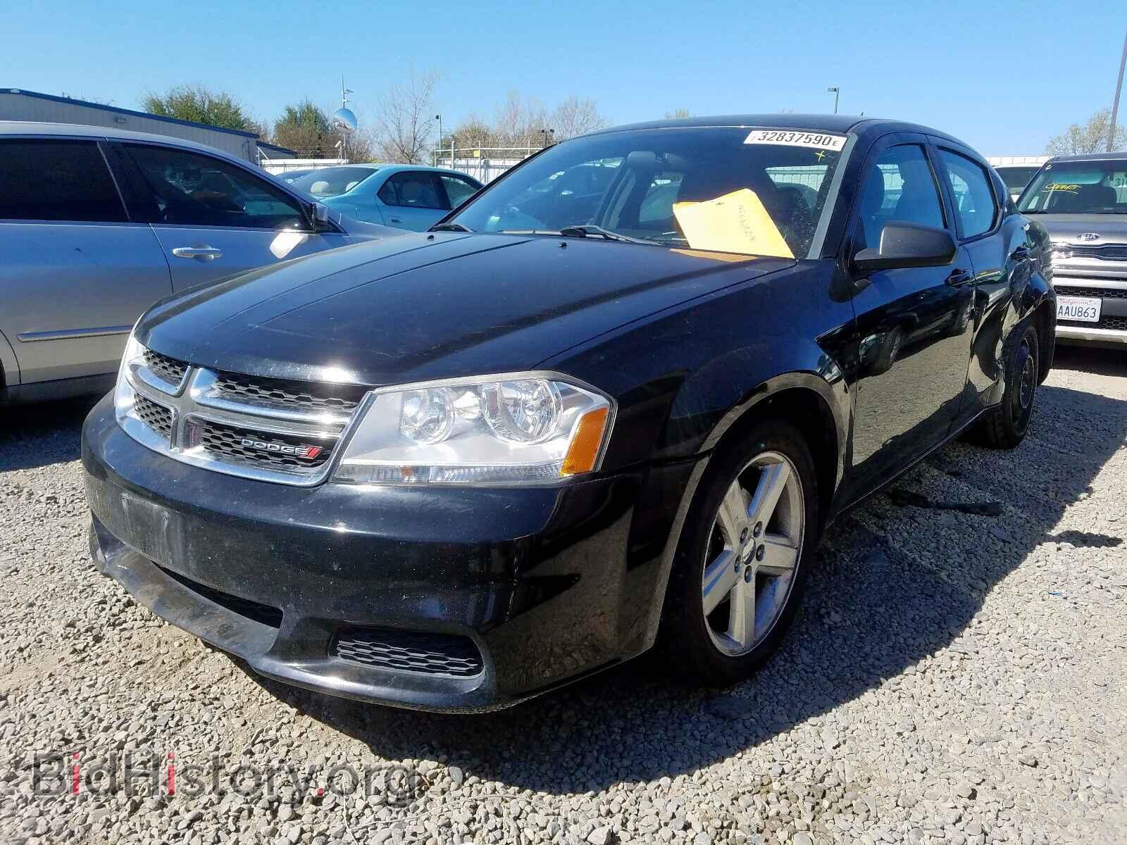 2013 DODGE AVENGER - VIN: 1C3CDZAB2DN708141 - Photo 2
