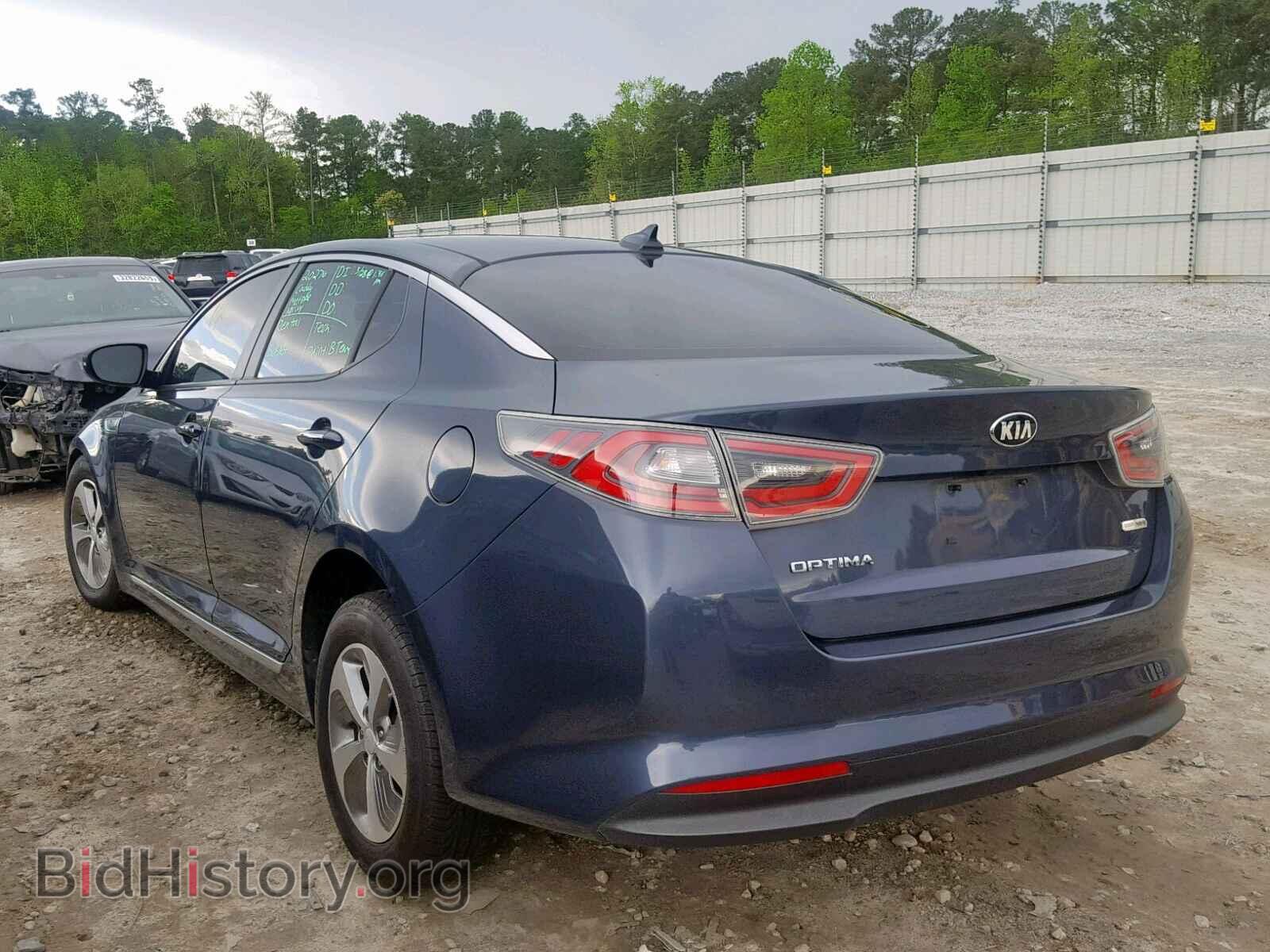 2014 KIA OPTIMA HYB - VIN: KNAGM4AD5E5073867 - Photo 2