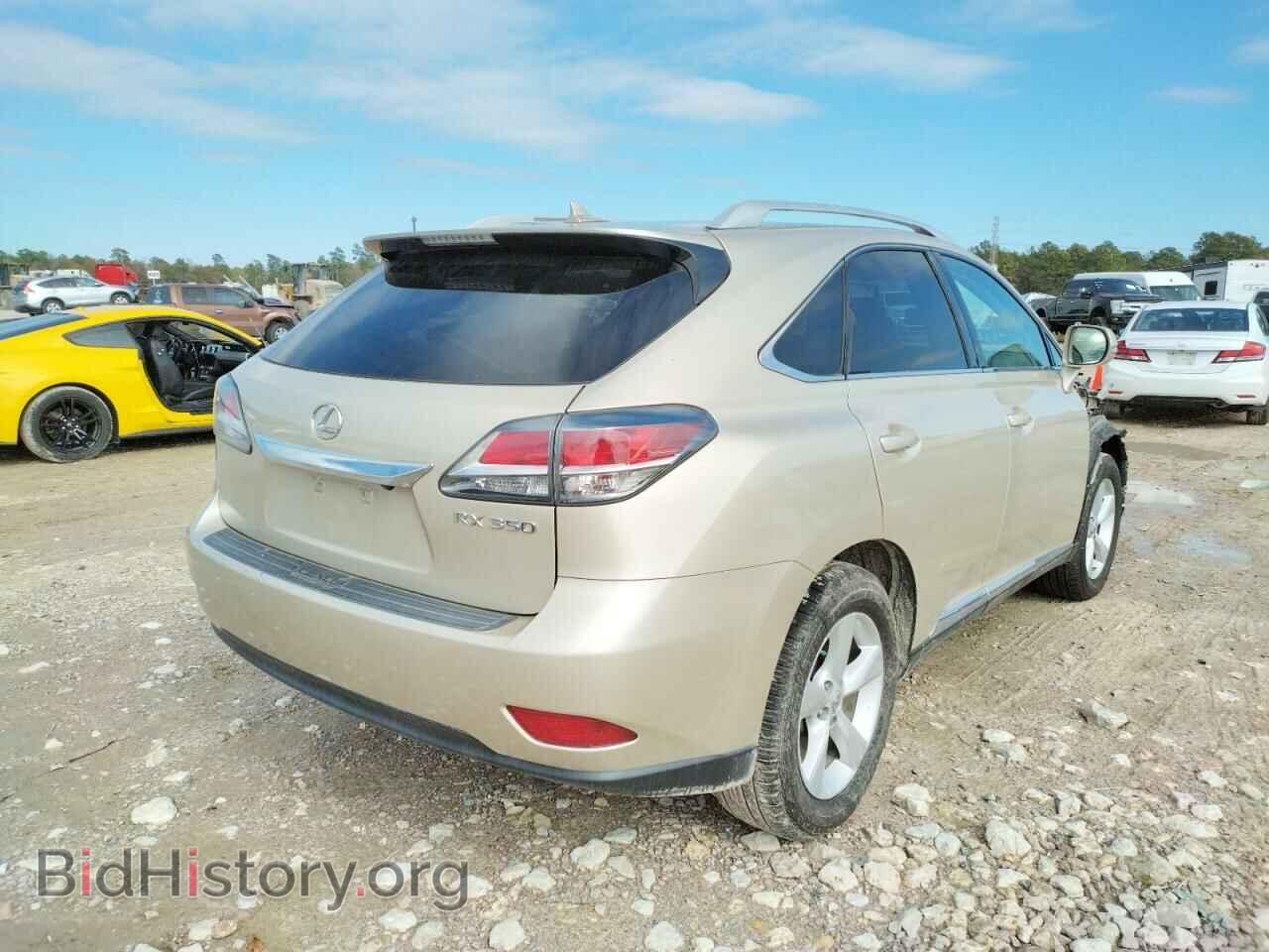 2013 LEXUS RX350 - VIN: 2T2BK1BA2DC213103 - Фото 4