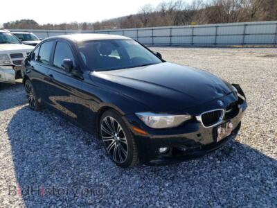 2014 BMW 3 SERIES 320 I, black — VIN WBA3B1G50ENT00014, Copart