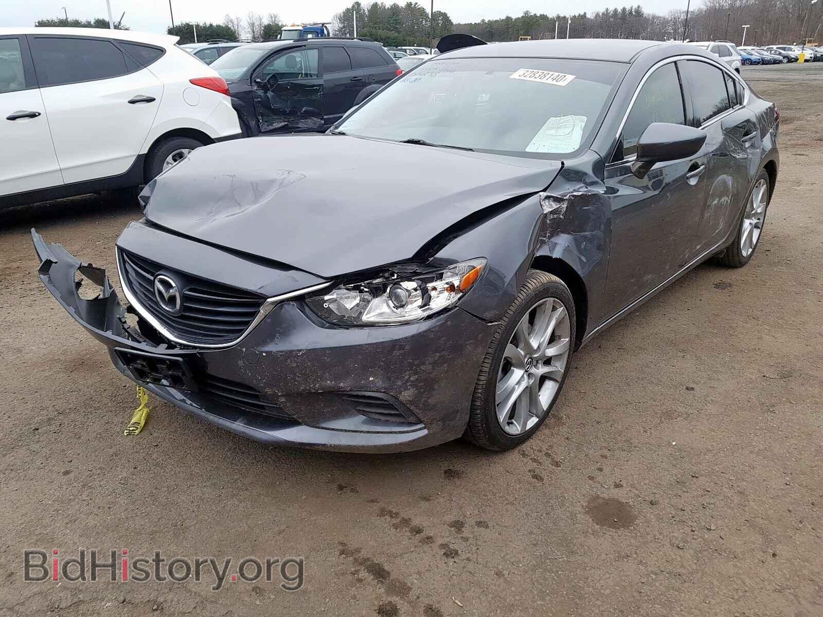 2014 MAZDA 6 - VIN: JM1GJ1V6XE1158622 - Фото 2